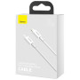 Дата кабель USB-C to Lightning 2.0m 20W white Baseus (CATLYS-C02) Дата кабель USB-C to Lightning 2.0m 20W white Baseus (CATLYS-C02)