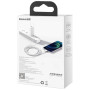 Дата кабель USB-C to Lightning 2.0m 20W white Baseus (CATLYS-C02) Дата кабель USB-C to Lightning 2.0m 20W white Baseus (CATLYS-C02)