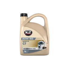Моторна олива K2 MOTOR OIL 20W-50 CF 5 л (O4105E) Моторна олива K2 MOTOR OIL 20W-50 CF 5 л (O4105E)