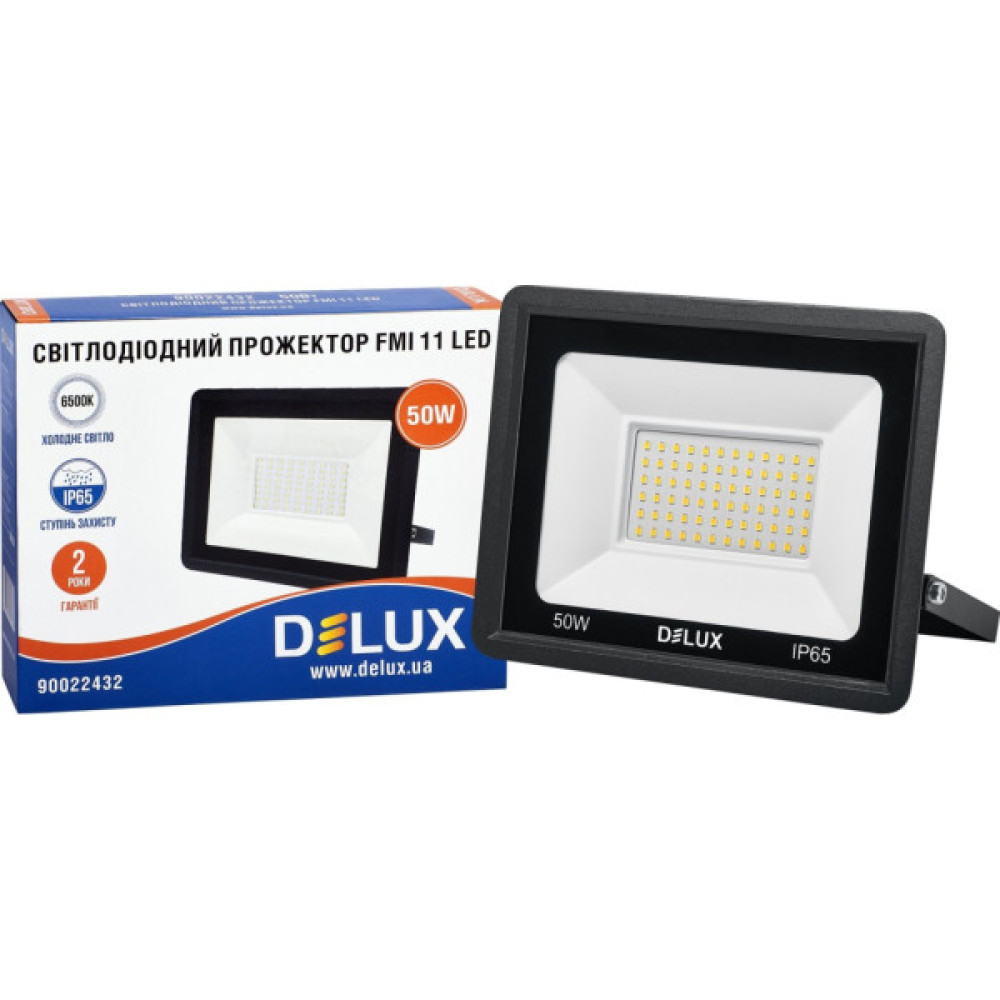Прожектор Delux FMI 11 LED 50Вт 6500K IP65 (90022432)