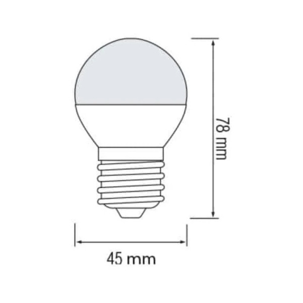 Лампочка Horoz ELITE SMD LED 6W 6400K Е27 480Lm (YT05010)