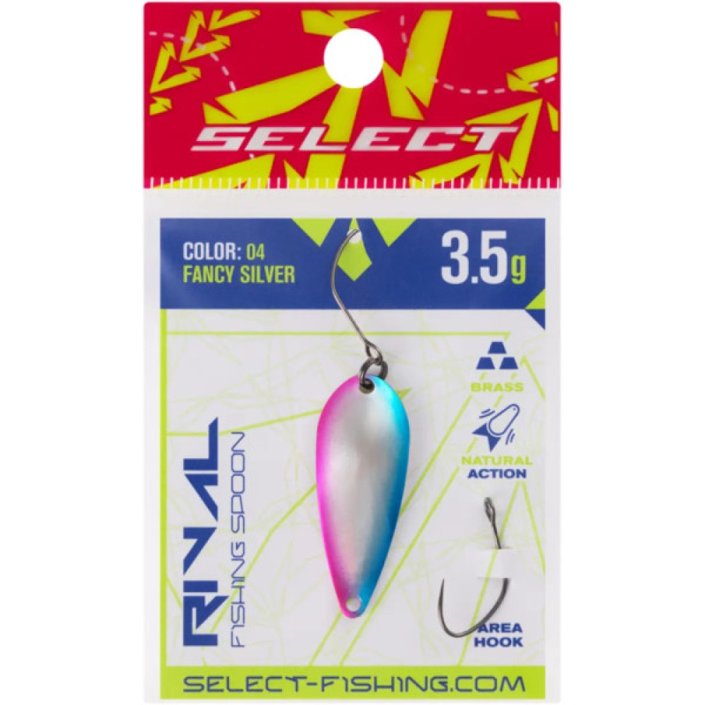 Блешня Select Rival 3.5g 34mm 04 Fancy Silver (1870.80.24)