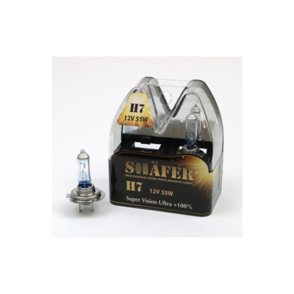 Автолампа SHAFER H712V55WSuperVisionUltra+100 (SL3007)