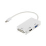 Порт-реплікатор PowerPlant mini Display Port — HDMI, DVI, VGA (3 в 1) (CA910946) Порт-реплікатор PowerPlant mini Display Port — HDMI, DVI, VGA (3 в 1) (CA910946)
