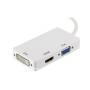 Порт-реплікатор PowerPlant mini Display Port — HDMI, DVI, VGA (3 в 1) (CA910946) Порт-реплікатор PowerPlant mini Display Port — HDMI, DVI, VGA (3 в 1) (CA910946)