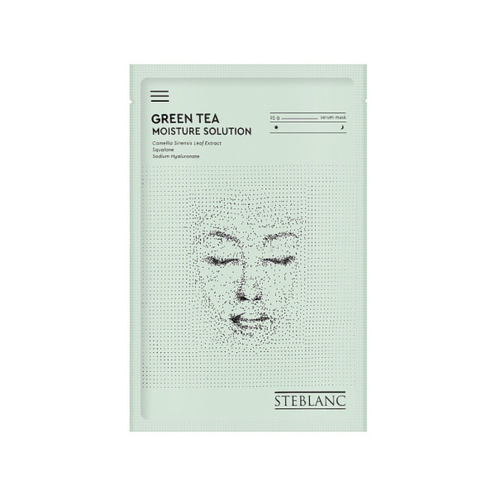 Маска для обличчя Steblanc Green Tea Moisture Solution 25 г (8809663752835)
