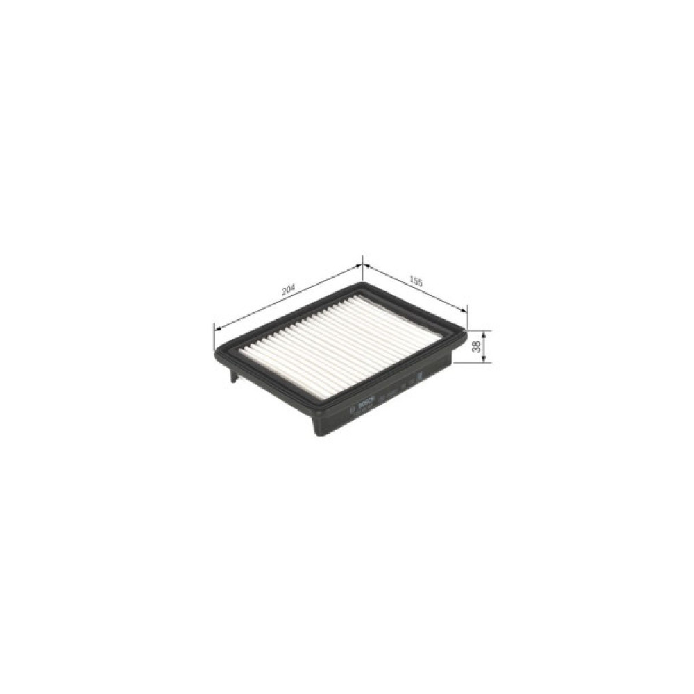 Повітряний фільтр для автомобіля Bosch F026400584