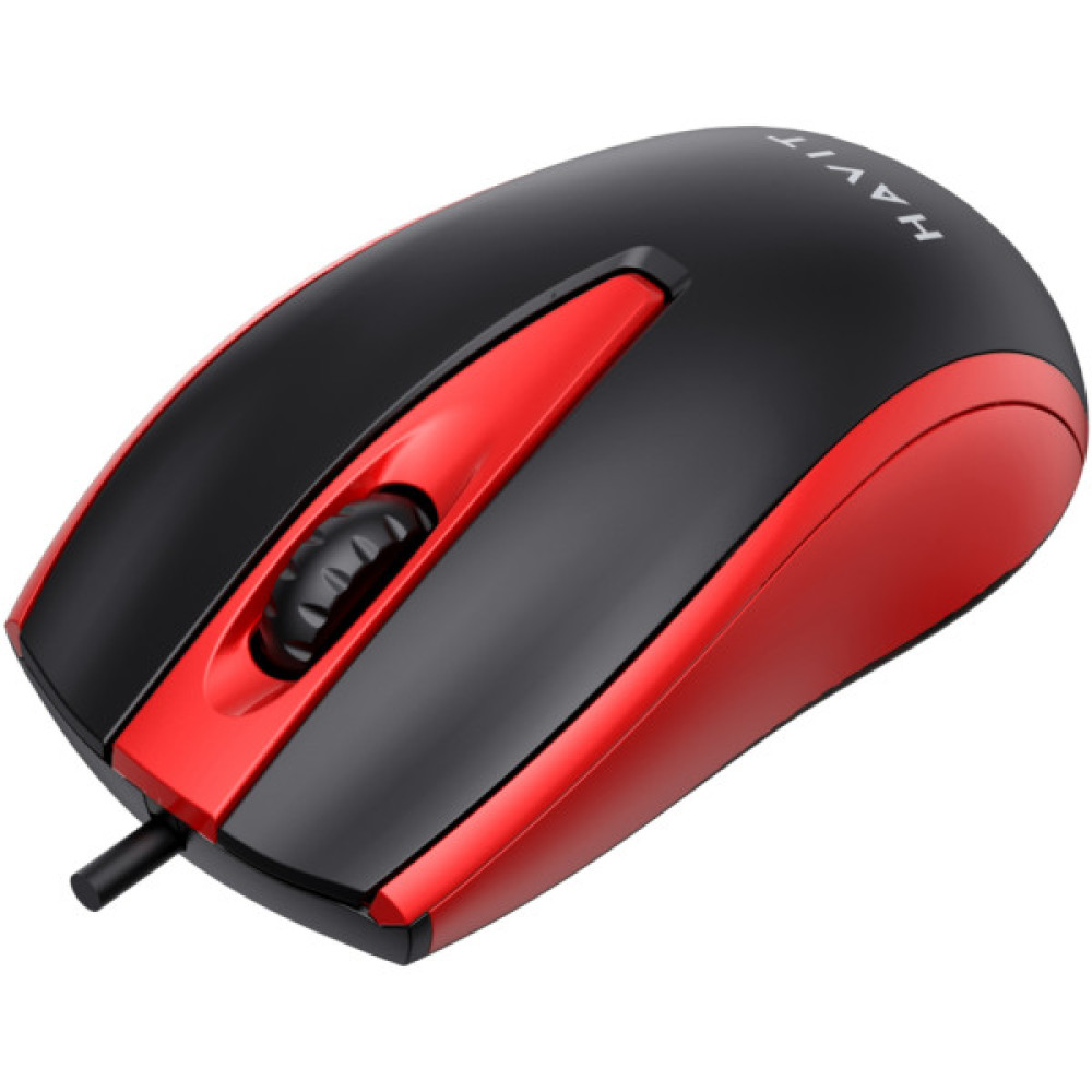 Мишка Havit HV-MS871 USB Red (6939119020293)