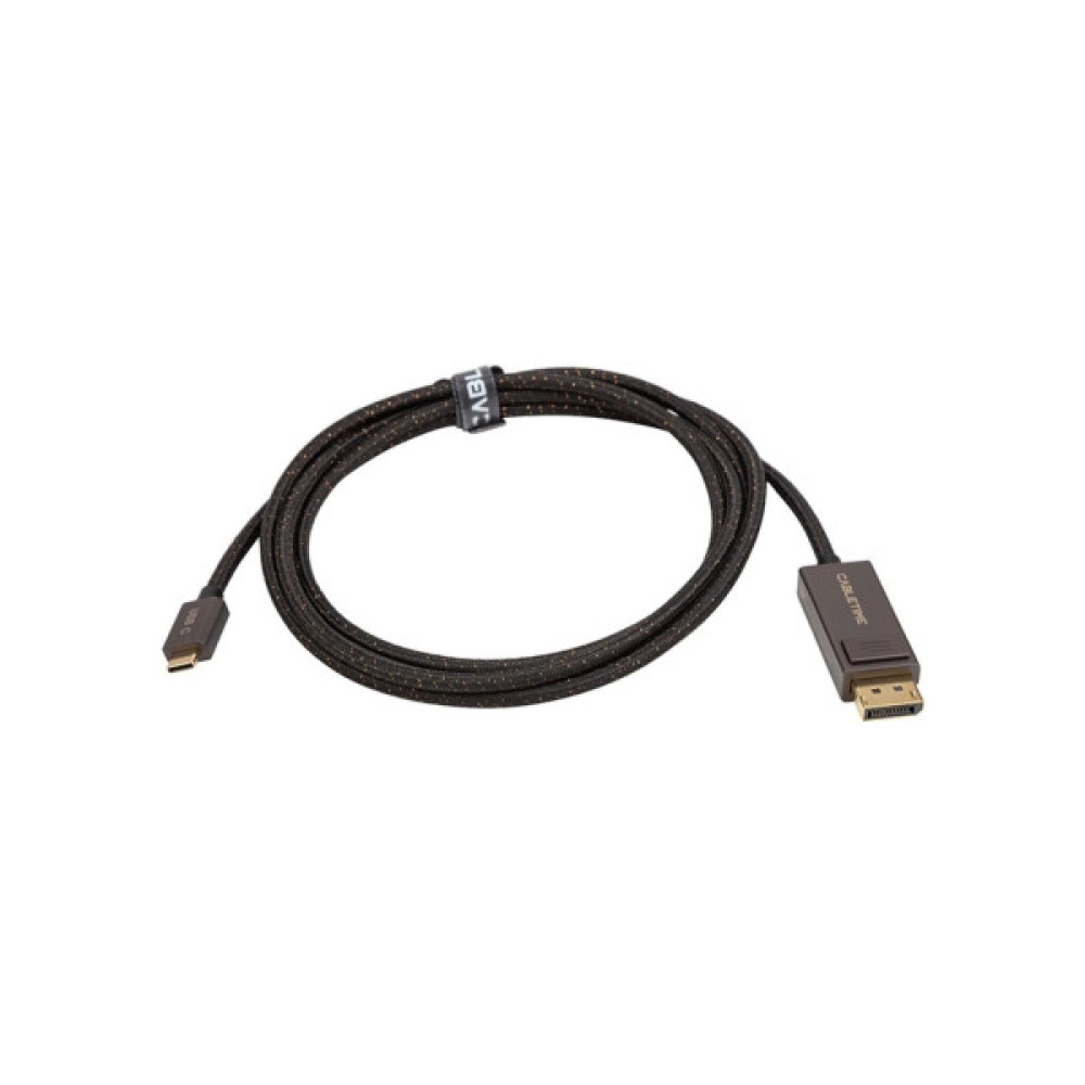 Кабель мультимедійний USB-C to DisplayPort M 2.0m 8K Cabletime (CA914074)
