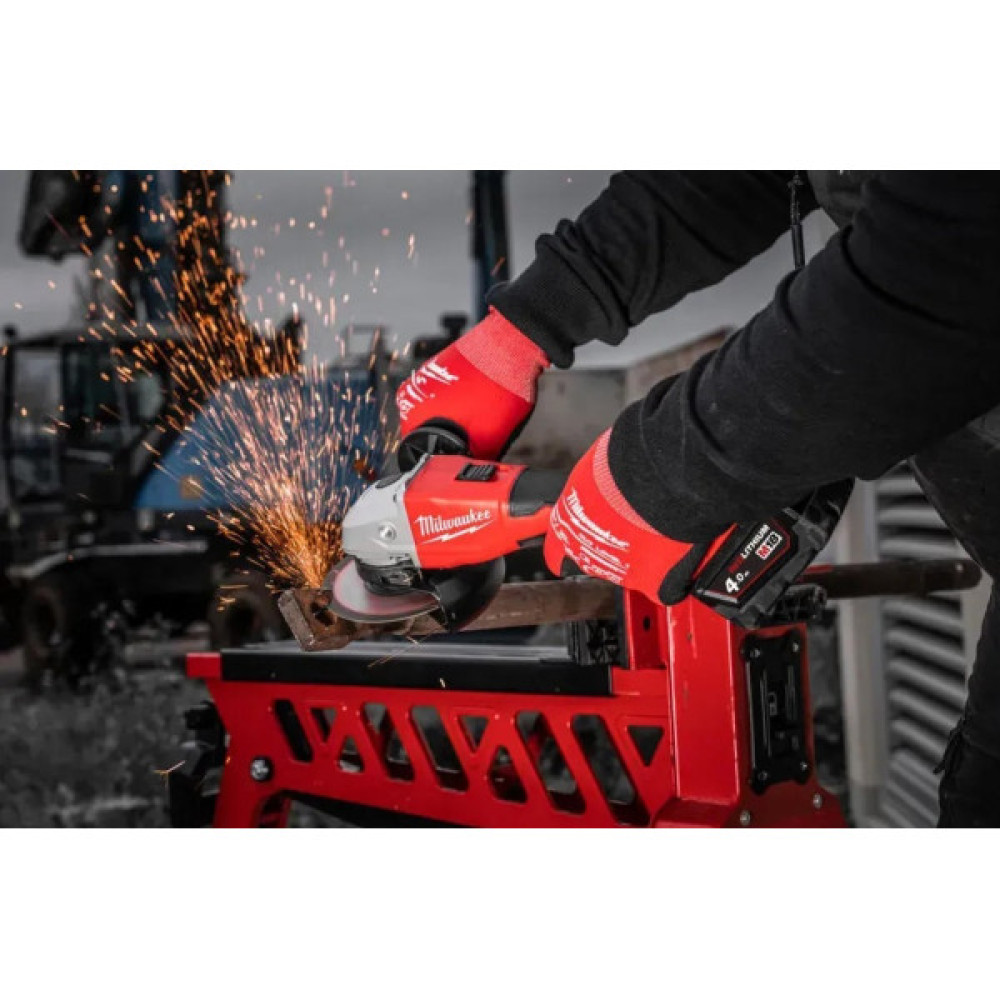 Шліфмашина кутова акумуляторна Milwaukee M18 BLSAG125X-0 125мм 18В 11000об/хв 2.4кг кейс без АКБ та ЗП