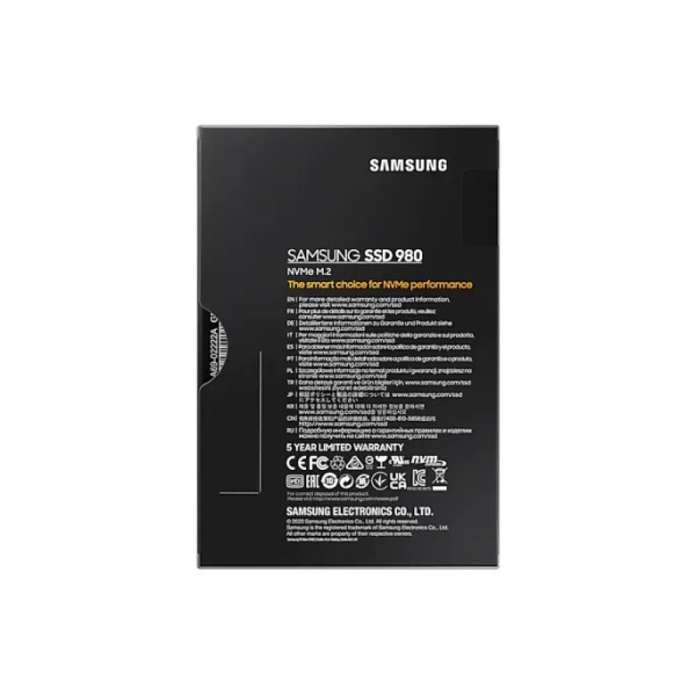 Накопичувач SSD Samsung M.2  250GB PCIe 3.0 980