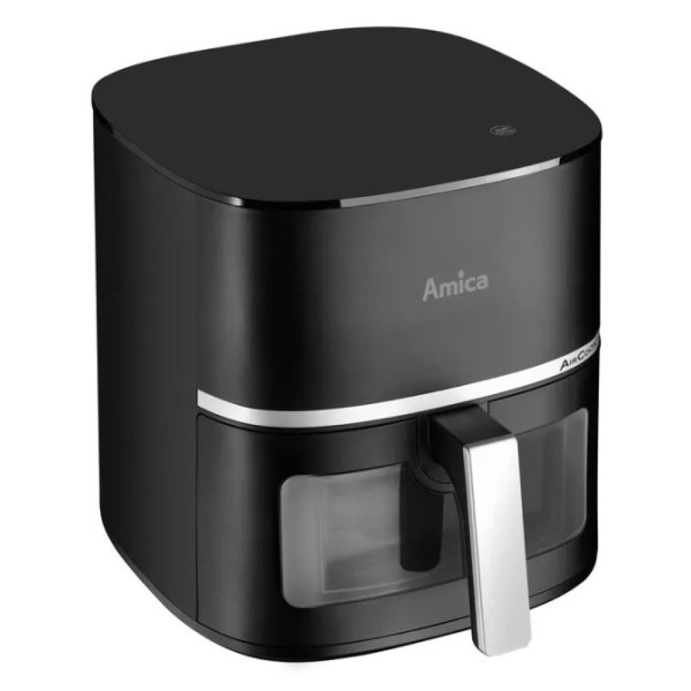 Мультипіч Amica 1600Вт, чаша-5.2л, сенсорне управл., 10 авто. программ, пластик, чорний