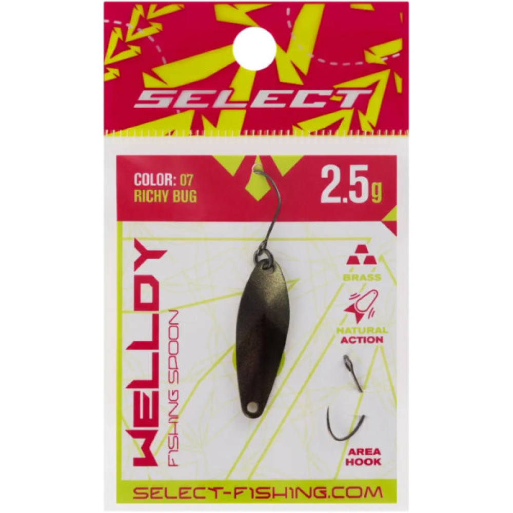 Блешня Select Welldy 2.5g 31mm 07 Richy Bug (1870.81.04)