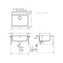 Мийка кухонна Hansgrohe S520-F510 + зміш. Talis M54 (43359800)