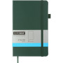 Книга записна Buromax Etalon 125x195 мм 96 аркушів в точку обкладинка зі штучної шкіри Зелена (BM.291360-04) Книга записна Buromax Etalon 125x195 мм 96 аркушів в точку обкладинка зі штучної шкіри Зелена (BM.291360-04)