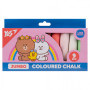 Крейда Yes кольорова Line Friends 9 шт JUMBO (400502) Крейда Yes кольорова Line Friends 9 шт JUMBO (400502)