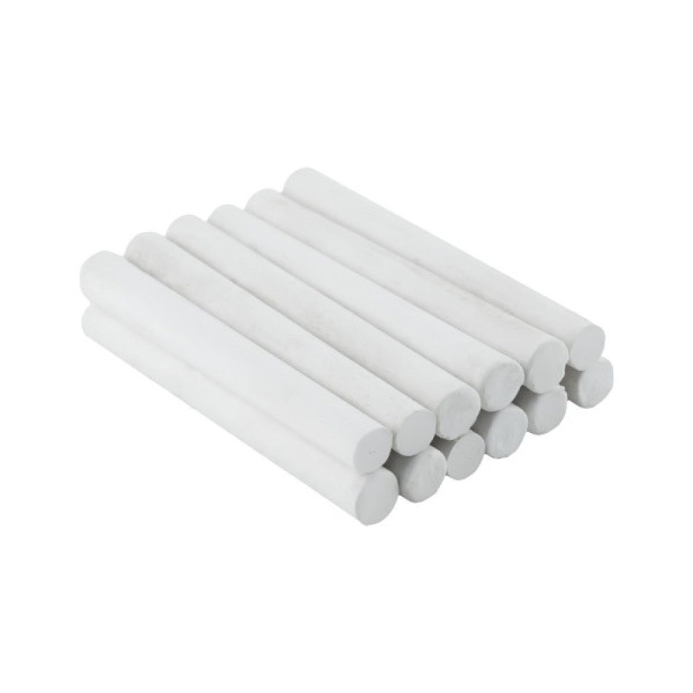 Крейда Kite біла кругла, 12 шт Classic (K-079-12)