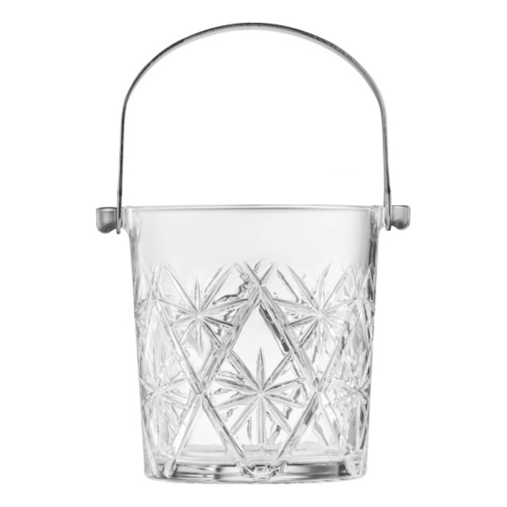 Відро для льоду Ardesto Alba 980мл, скло, прозорий (AR5044)