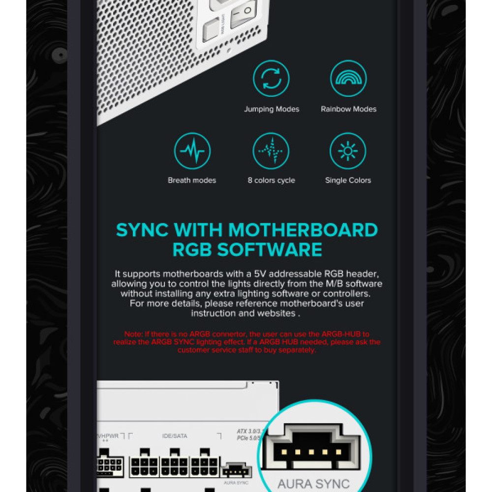 GAMEMAX RGB-1300 WH (ATX3.1 PCIe5.1)