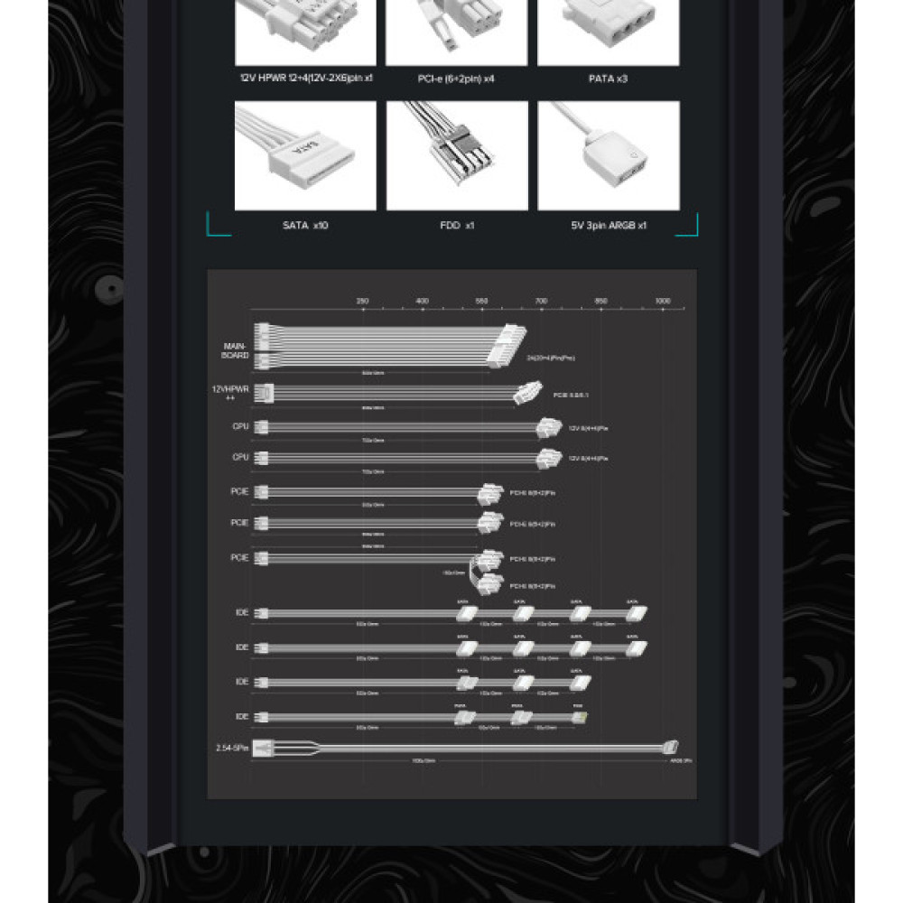 GAMEMAX RGB-1300 WH (ATX3.1 PCIe5.1)