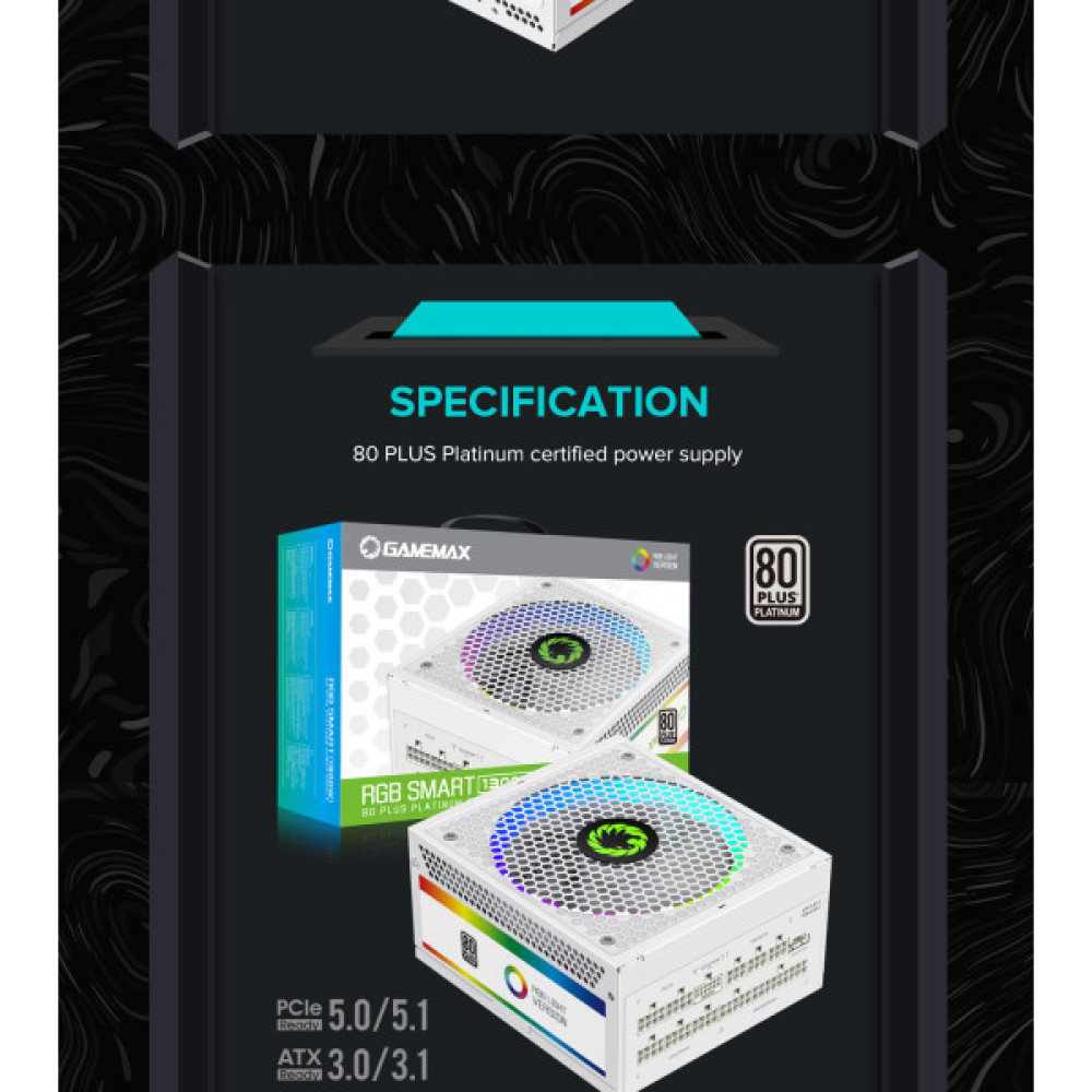 GAMEMAX RGB-1300 WH (ATX3.1 PCIe5.1)