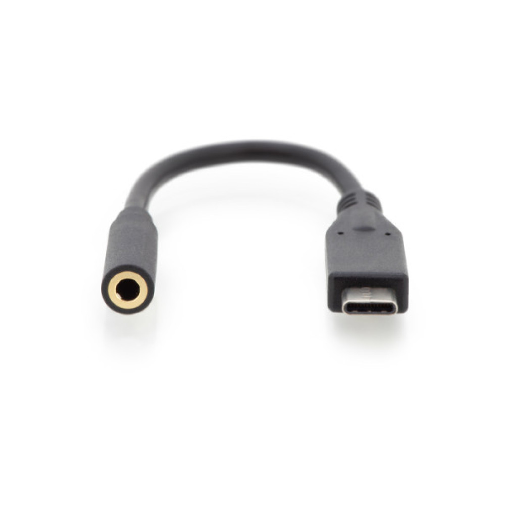 Адаптер DIGITUS USB-C >3.5mm audio stereo