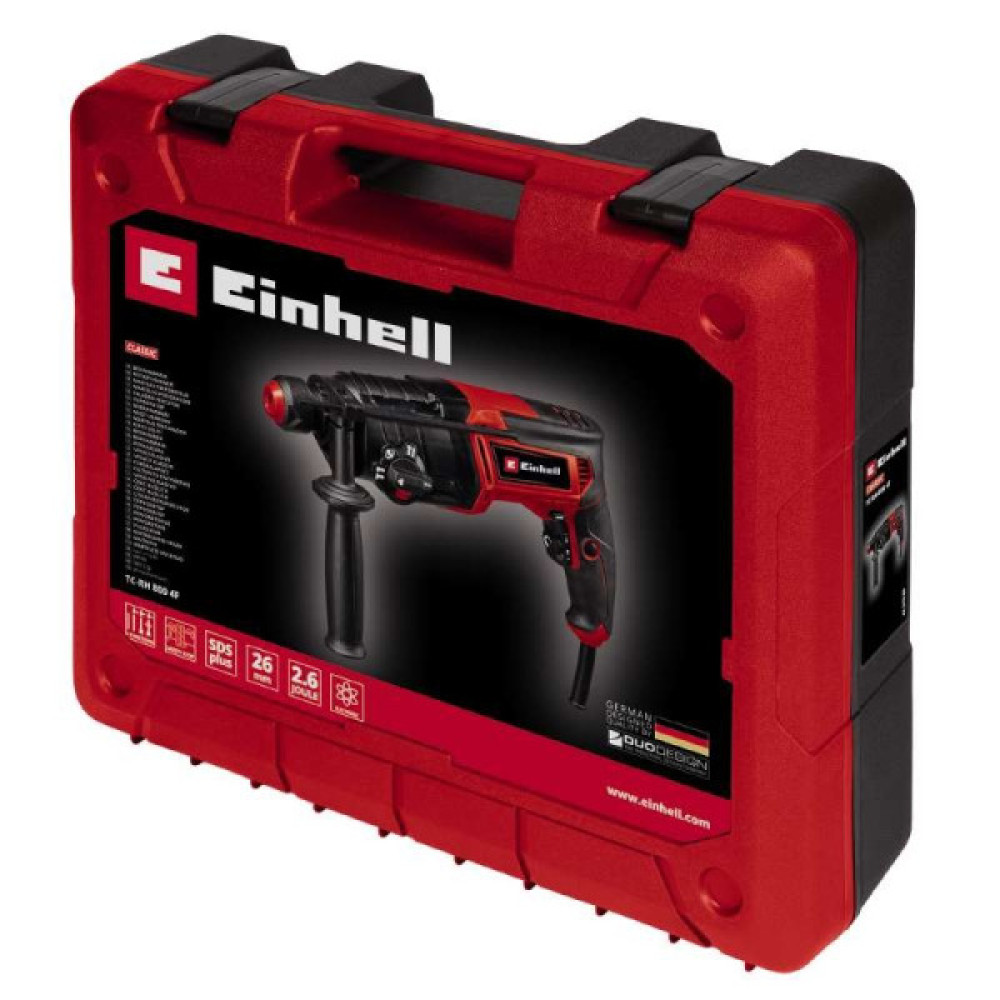 Перфоратор Einhell TC-RH 800 4F SDS-plus 800Вт 2.6Дж кейс 3.2кг