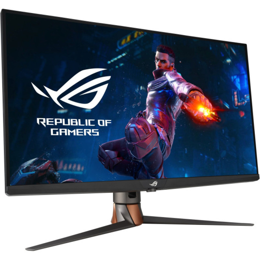 Монітор Asus 32" ROG Swift PG32UQXR 2xHDMI, 2xDP, 2xUSB, IPS, 3840x2160, 160Hz, 1ms, sRGB 160%, FreeSync, HAS, HDR1000