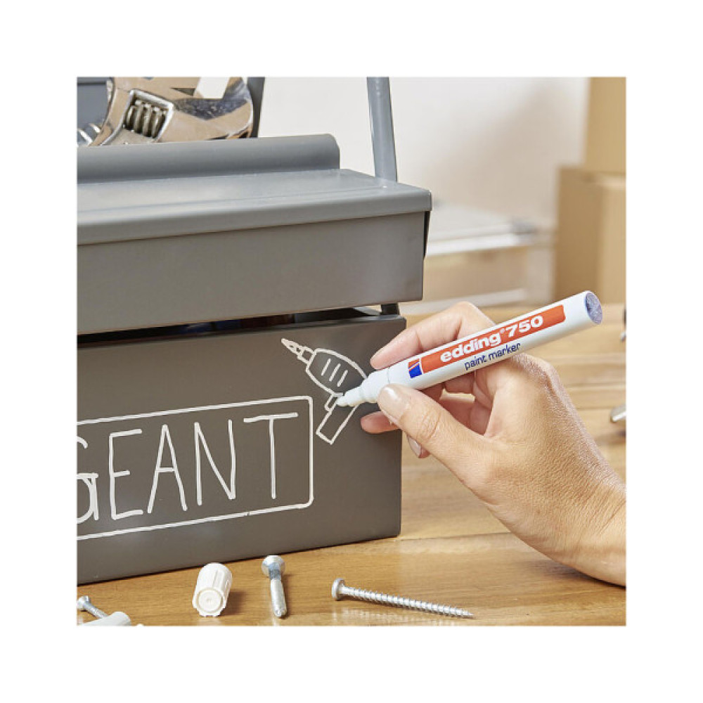 Маркер Edding Paint 2-4 мм круглий зелений (e-750/04)