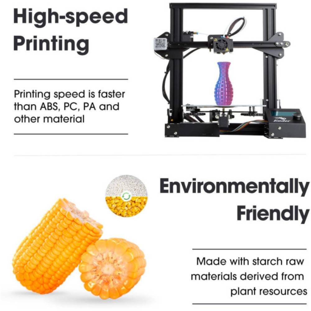 Пластик для 3D-принтера eSUN ePLA-Silk metal color, 1,75мм, 1кг, gold (ePLA-Silk-P175J1)