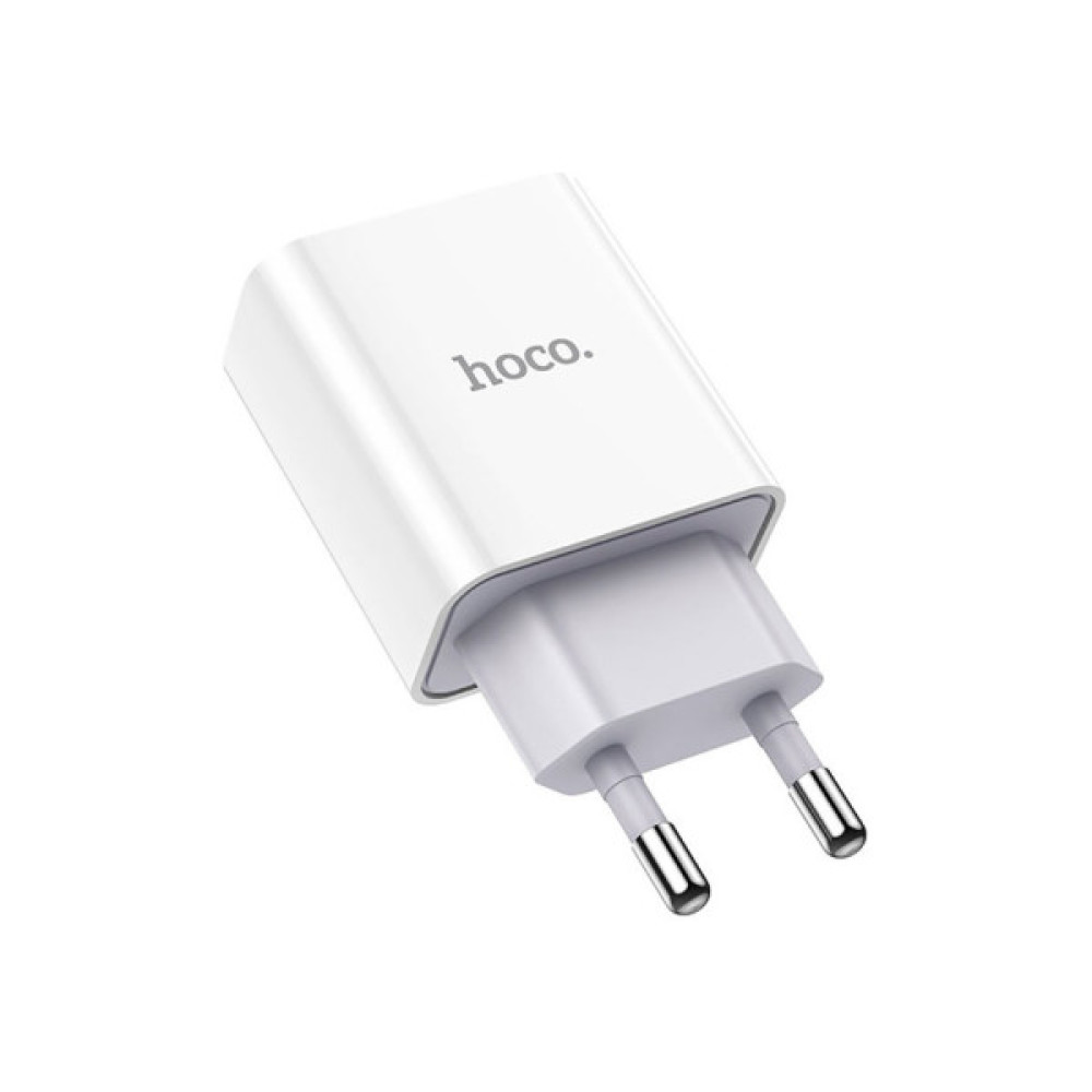 Зарядний пристрій HOCO C81A White (6931474727930)