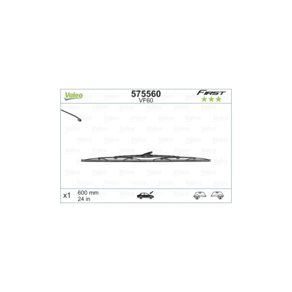 Щітка склоочисника Valeo 575560