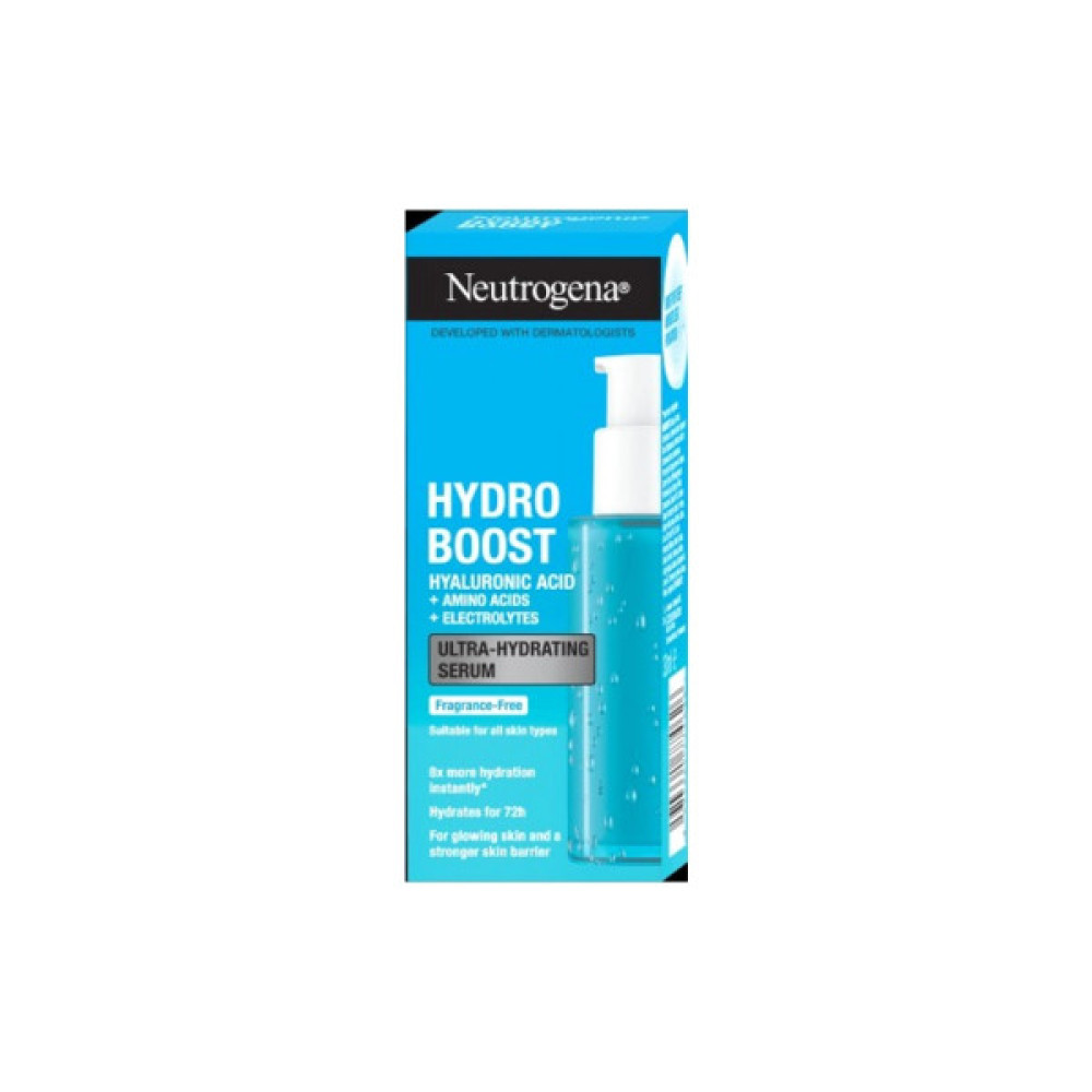 Сироватка для обличчя Neutrogena Hydro Boost Ультразволожувальна 30 мл (3574661774626-подарунок)