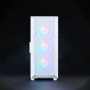 Корпус Zalman I3 Neo V2 без БЖ 2xUSB3.0, 1x Type C, 4x120мм RGB, VGA 400мм, LCS ready, TG Side Panel, ATX, білий