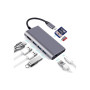 Концентратор Dynamode USB3.1 Type-C to HDMI, 3хUSB3.0, RJ45, USB Type-C Female, SD (Dock-USB-TypeC-HDMI-USB3.0-RJ45) Концентратор Dynamode USB3.1 Type-C to HDMI, 3хUSB3.0, RJ45, USB Type-C Female, SD (Dock-USB-TypeC-HDMI-USB3.0-RJ45)