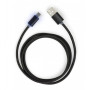 Дата кабель USB 2.0 AM to USB-C 1.0m LED black Vinga (VCPDCTCLED1BK) Дата кабель USB 2.0 AM to USB-C 1.0m LED black Vinga (VCPDCTCLED1BK)