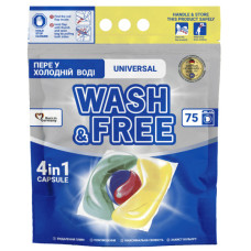 Капсули для прання Wash&Free Universal 75 шт. (4260637722980) Капсули для прання Wash&Free Universal 75 шт. (4260637722980)