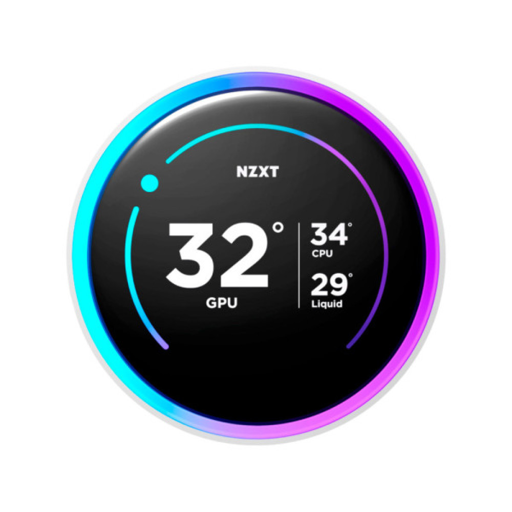 Система рідинного охолодження NZXT Kraken Elite RGB 280mm AIO (RL-KR28E-W2)