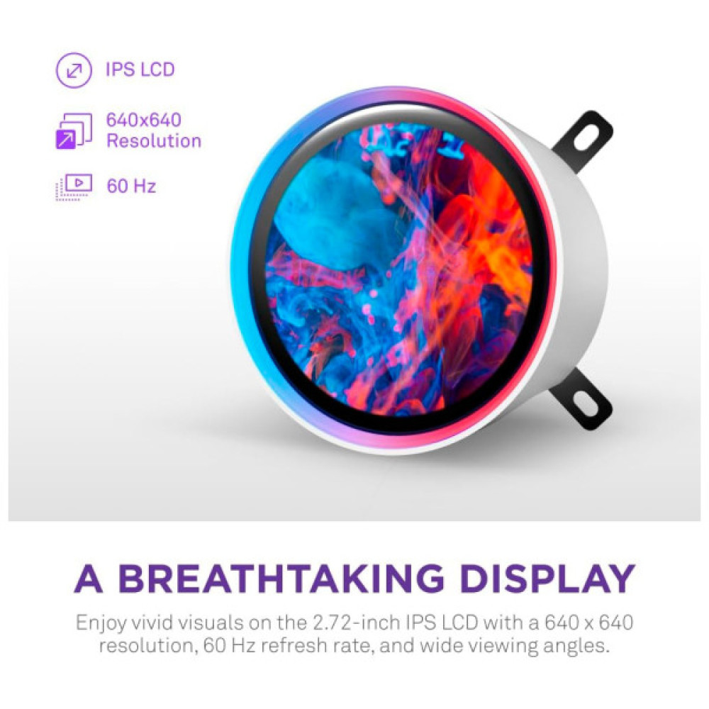 Система рідинного охолодження NZXT Kraken Elite RGB 280mm AIO (RL-KR28E-W2)