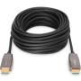 Кабель мультимедійний HDMI M to HDMI M 15m 8K AOC hybrid-fiber black Digitus (AK-330126-150-S)
