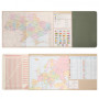 Тижневик Leo planner А5 датований 2026 "Boss", м'який, хакі, 368 сторінок (252635) Тижневик Leo planner А5 датований 2026 "Boss", м'який, хакі, 368 сторінок (252635)