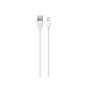 Дата кабель USB 2.0 AM to Lightning 2.0m 2.1A white XO (XO-NB-103-L-2-WH)