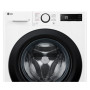 Пральна машина LG фронтальна, 8кг, 1200, A, 48см, дисплей, пара, інвертор, білий