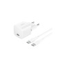 Зарядний пристрій Belkin USB-C PD25W PD3.1 + cable USB-C to USB-C 1.0m white (WCA012KQ1MWH-B6)