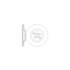 Гальмівний диск HI-Q SD3042