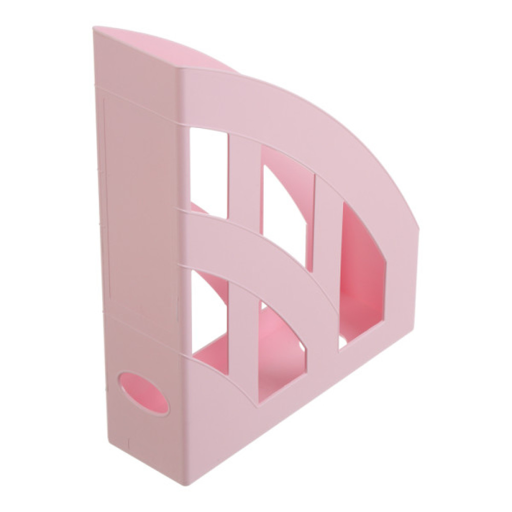Лоток для паперів Buromax вертикальний, рожевий (BM.6353-10)