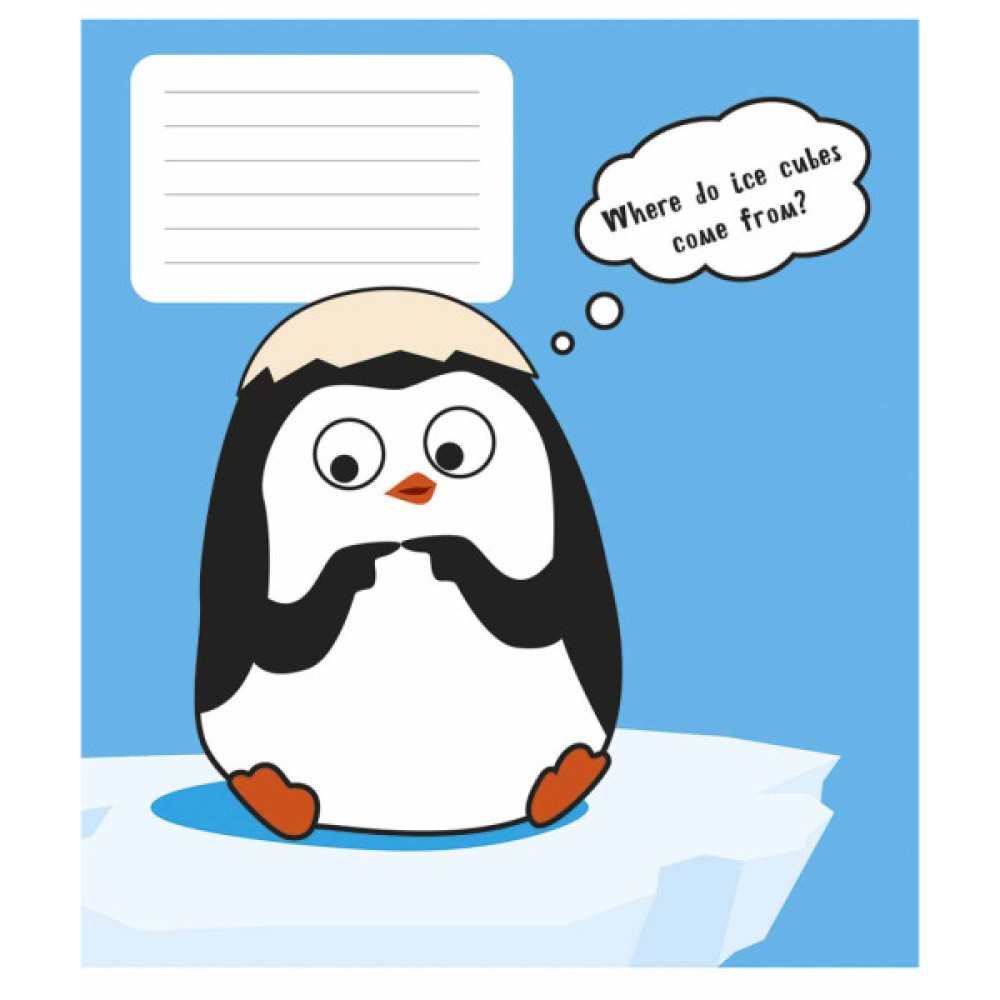 Зошит Школярик Animal's memes 12 аркушів клітинка (012-3567K)