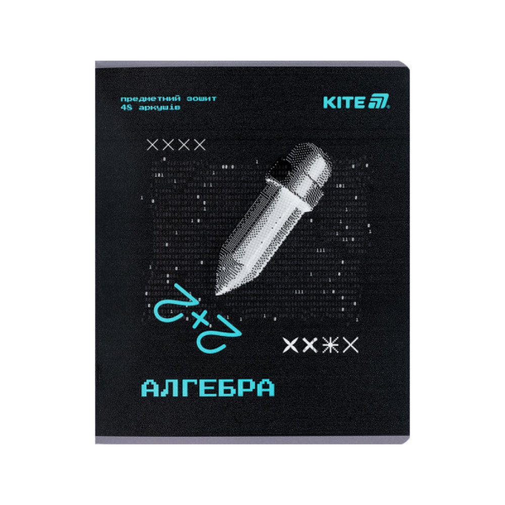 Зошит Kite предметний Techno 48 аркуші, клітинка, алгебра (K25-240-3)