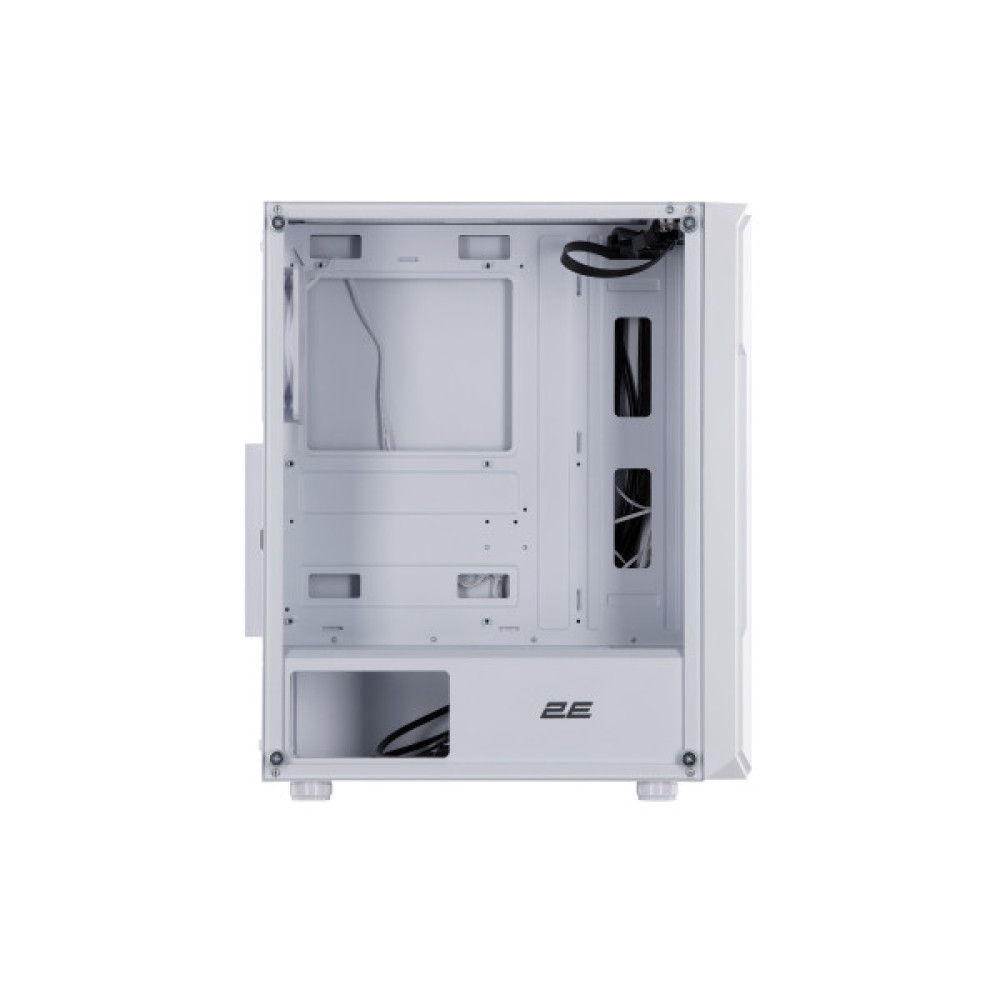 Корпус 2E GAMING Hexagon G338W без БЖ 2xUSB3.0, 1xUSBType-C, 3x120мм ARGB, 1x120мм, VGA 330мм, LCS ready, HUB, TG Side Panel, ATX, білий