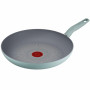 Сковорода Tefal Halo EUCALYPTUS, 28см, алюміній, бакеліт, сірий (G0160602)